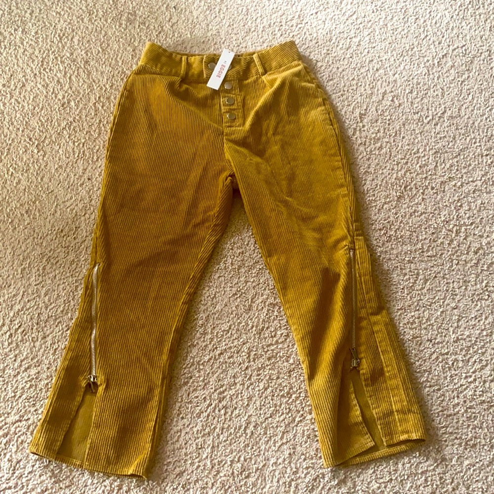 tan corduroy trousers (never worn)